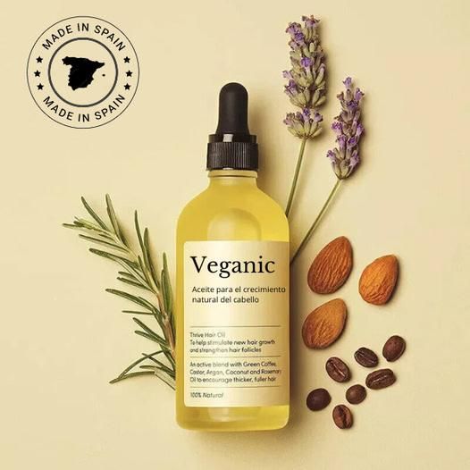 Vegan Natural Hair Growth Oil (Pack of 2)